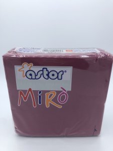 TOVAGLIOLO EFFETTO TESSUTO MIRO' BORDEAUX PZ 1