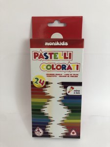 24 pastelli colorati