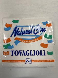 Tovaglioli pura cellulosa     38   X  38 50 pezzi