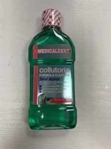 Collutorio  Formula classica senza alcool con olio essenziale di menta 500 ml