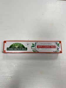 Dentifricio  ANTICA ERBORISTERIA ANTI CARIE PRO salvia timo Melissa