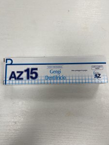 Dentifricio AZ 15 gusto classico salino