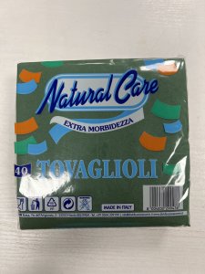 Tovaglioli 2 veli 40 pezzi 19x19 VERDE