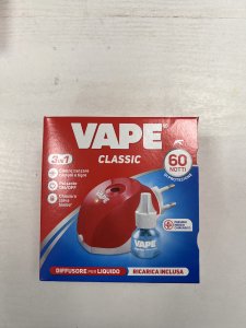 VAPE CLASSIC Diffusore elettrico per liquido con  1 ricarica all’interno della confezione