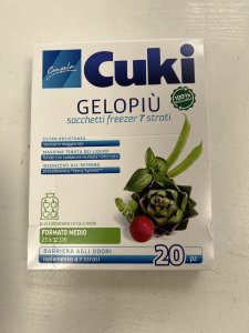 CUKI SACCHETTI FREEZER MEDI 20 pezzi 23x32