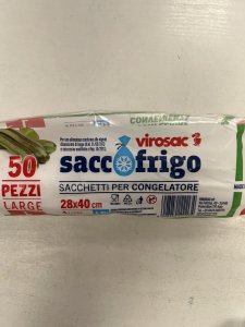 Sacchetti frigo PACCO CONVENIENZA 50 PEZZI LARGE 28x40
