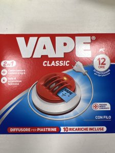 VAPE CLASSIC DIFFUSORE PER  PIASTRINE elettrico con FILO