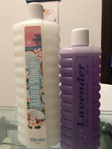 Set bagnoschiuma cocco 1 litro e lavanda 500 ml
