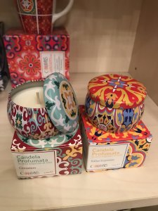 Candela profumata in cera vegetale di soia