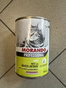 Morando Professional Pate’ Gatto - Manzo & Ortaggi 400gr