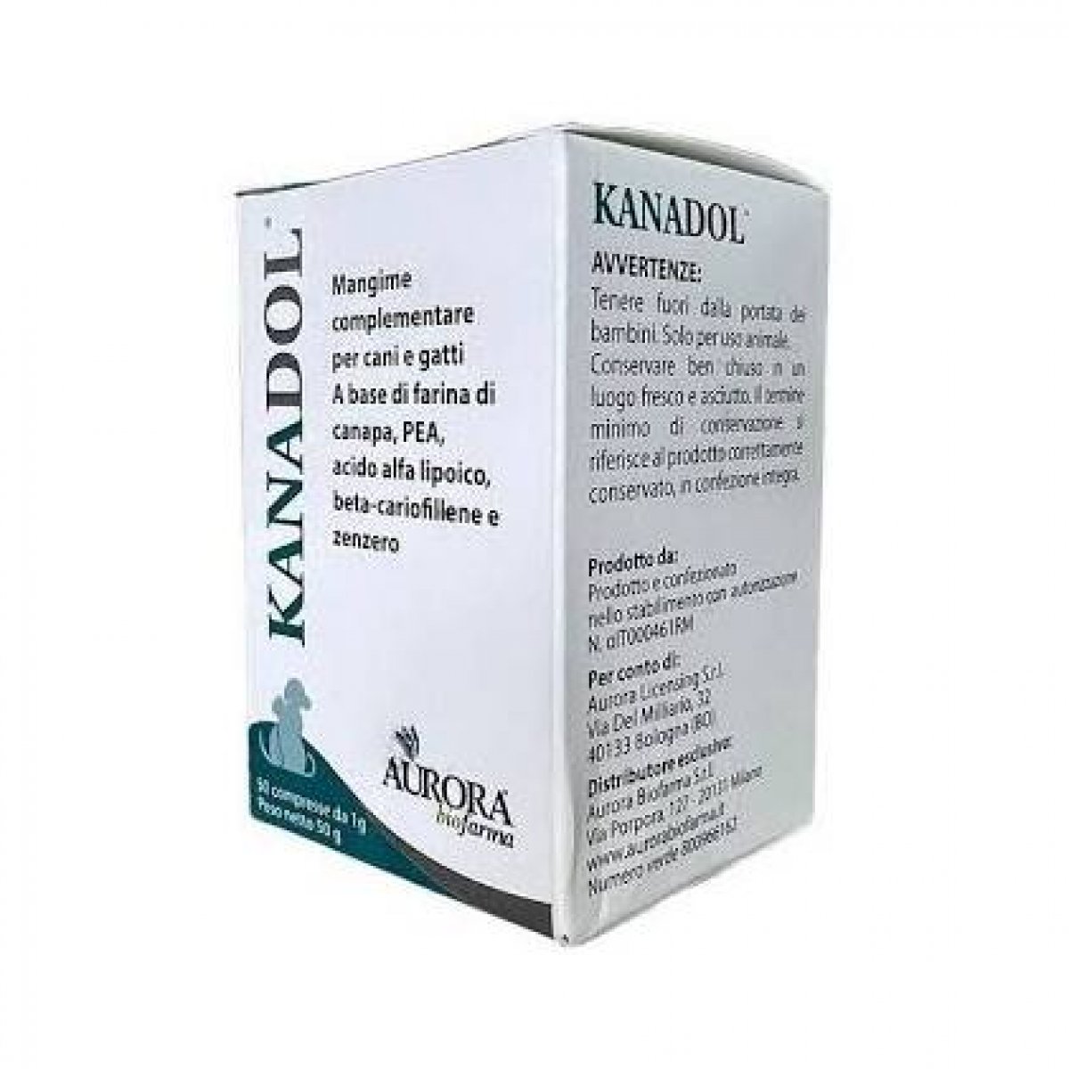 KANADOL 50 CPR (Aurora Biofarma) 