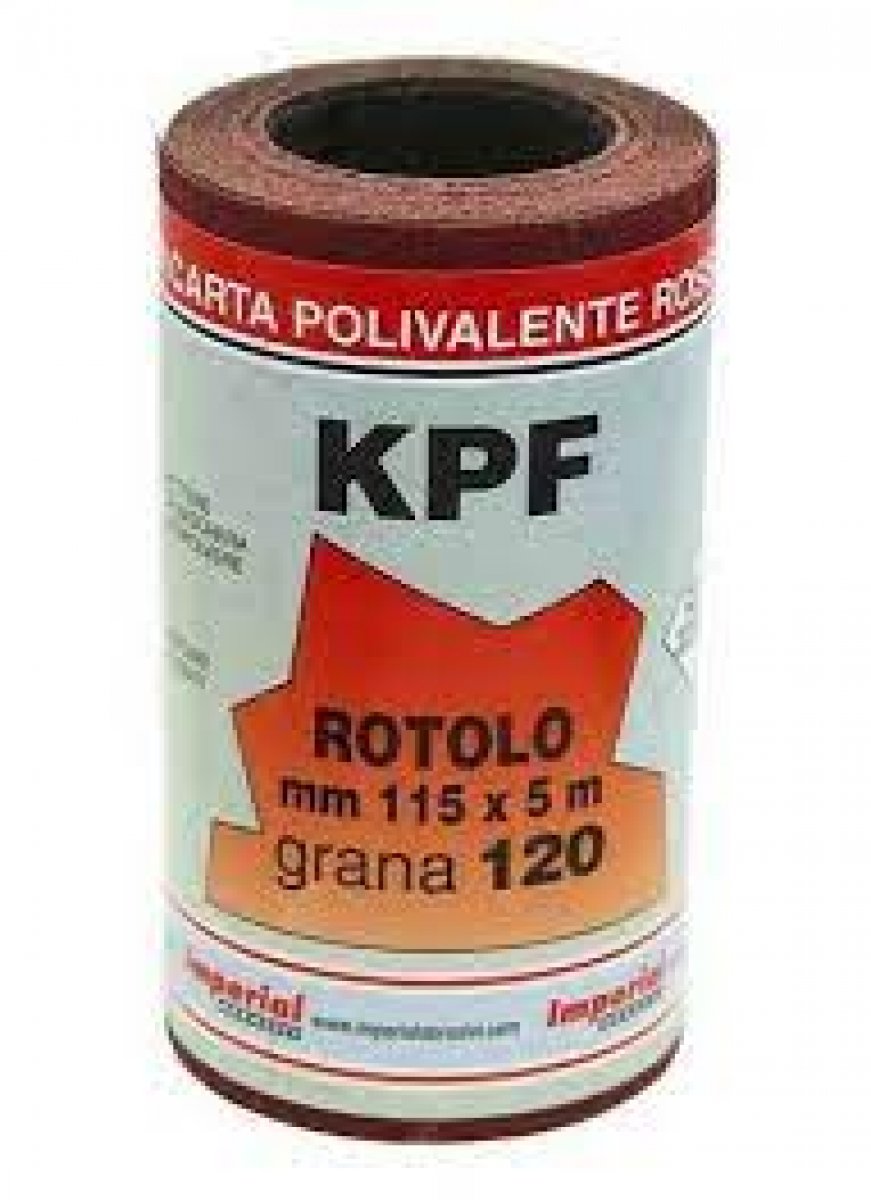 Carta abrasiva kpf imperial - Lattice/corindone grana 60 h.mm 115 mt 5 IMPERIAL