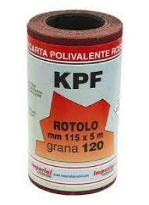 Carta abrasiva kpf imperial - Lattice/corindone grana 60 h.mm 115 mt 5