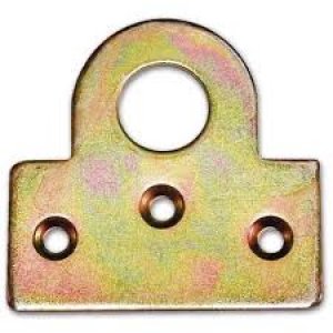 Piastra Porta Lucchetto Piccolo 47x35 (2 pz)