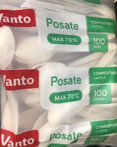 POSATA CUCCHIAIO BIODEGRADABILE PZ 100