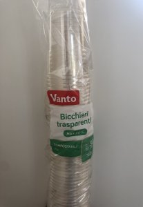 BICCHIERI DI PLASTICA PZ 50