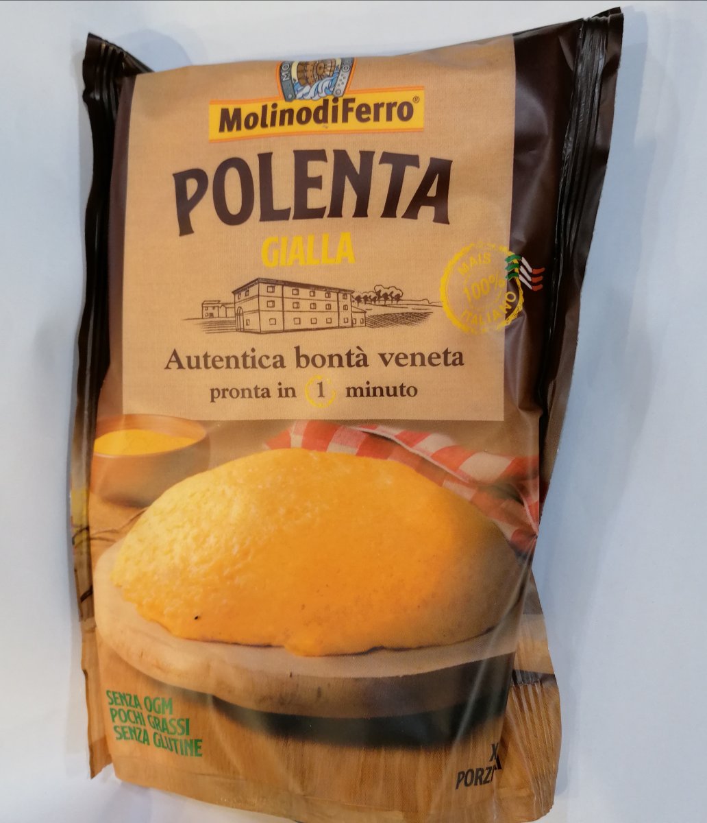 Polenta gialla istantanea 350 g Polenta farine farina gialla granoturco