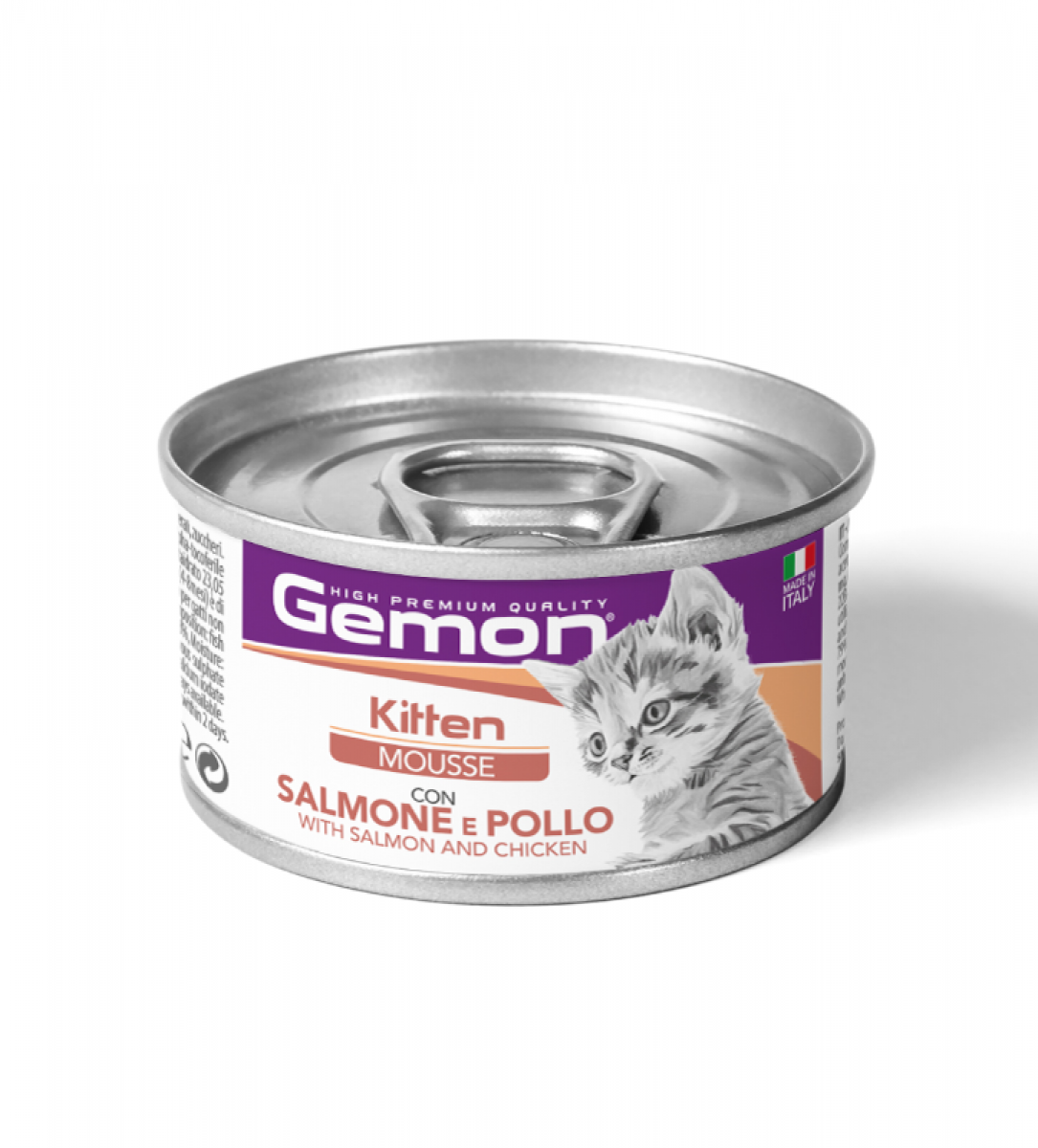 Gemon - Mousse Kitten - 85gr - Salmone & Pollo 