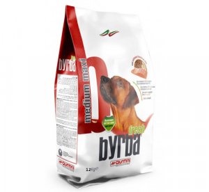 Giuntini Byrba Fresh per Cani Adulti Medium Maxi con Salmone e Riso da 12 kg
