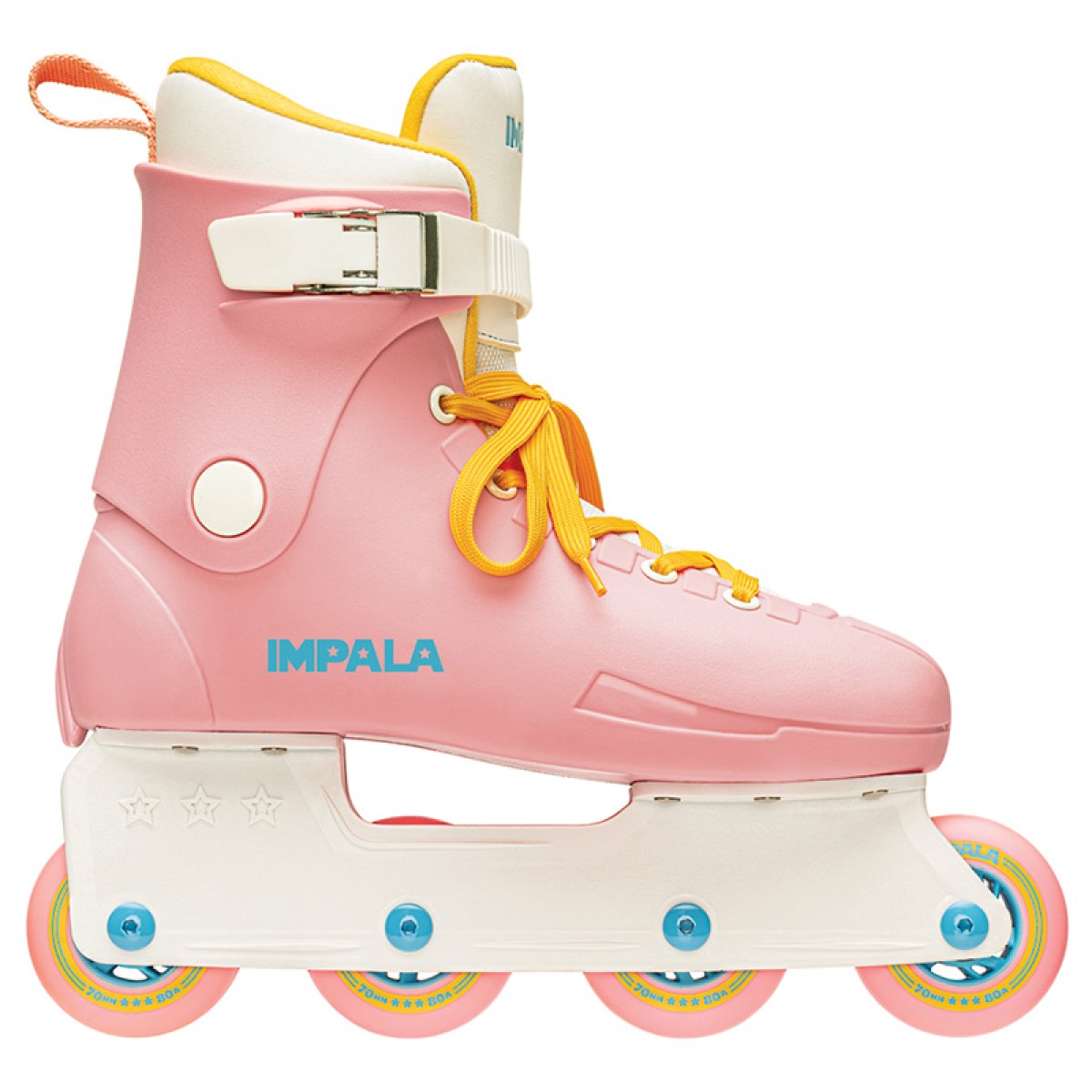 IMPALA LIGHTSPEED ROLLER INLINE SKATE PINK / YELLOW IMPALA ROLLER