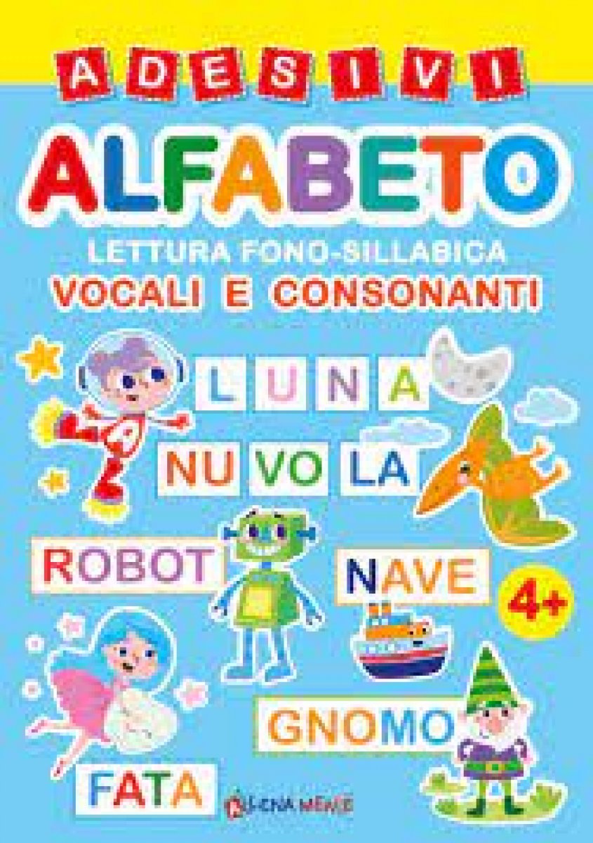 Adesivi Alfabeto Albo-Gioco dai 4 anni 