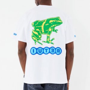 IUTER T-Shirt POISON TEE tee white