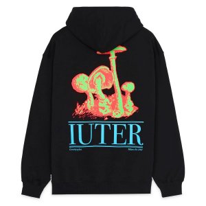 IUTER Felpa con cappuccio Growing Hoodie Black