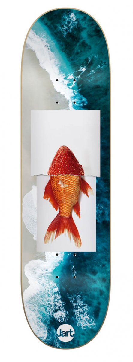Jart Skateboards Mixed Tavola Skate Deck 8.375' Grip Incluso JART SKATEBOARD DECK 8.375