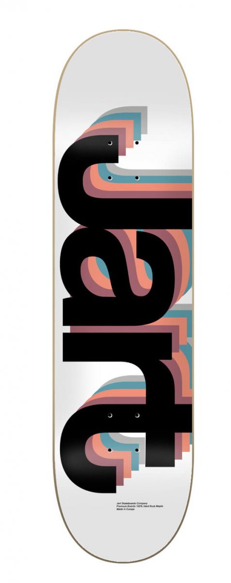 Jart Skateboards Multipla Tavola Skate Deck 8.375' Grip Incluso JART SKATEBOARD DECK 8.375