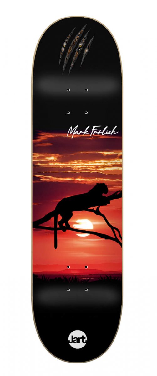 JART Skateboards Tiger Sunset 8.0