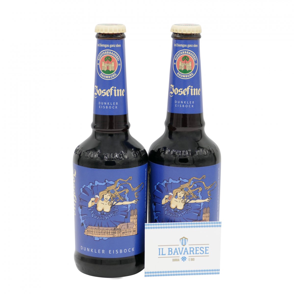 Birra Josefine Dunkler Eisbock Birra Lager Doppio Malto Ambrata Forte non pastorizzata e non filtrata