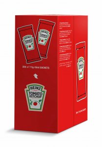 KETCHUP HEINZ IN BUSTINE (200 PEZZI)