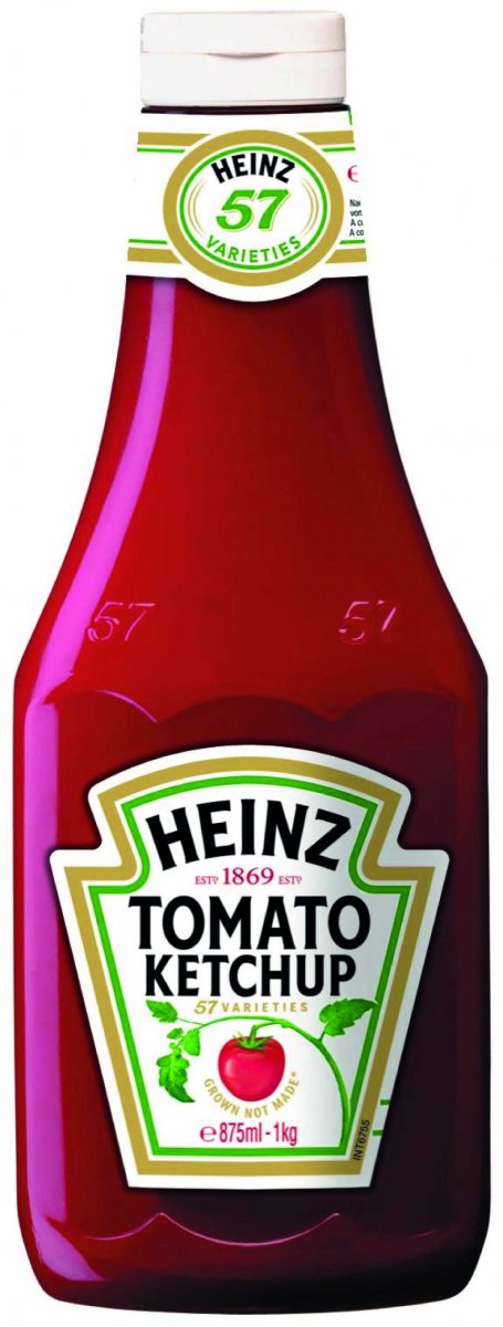 KETCHUP HEINZ SQUEEZER ML. 875 HDS SPA A SOCIO UNICO