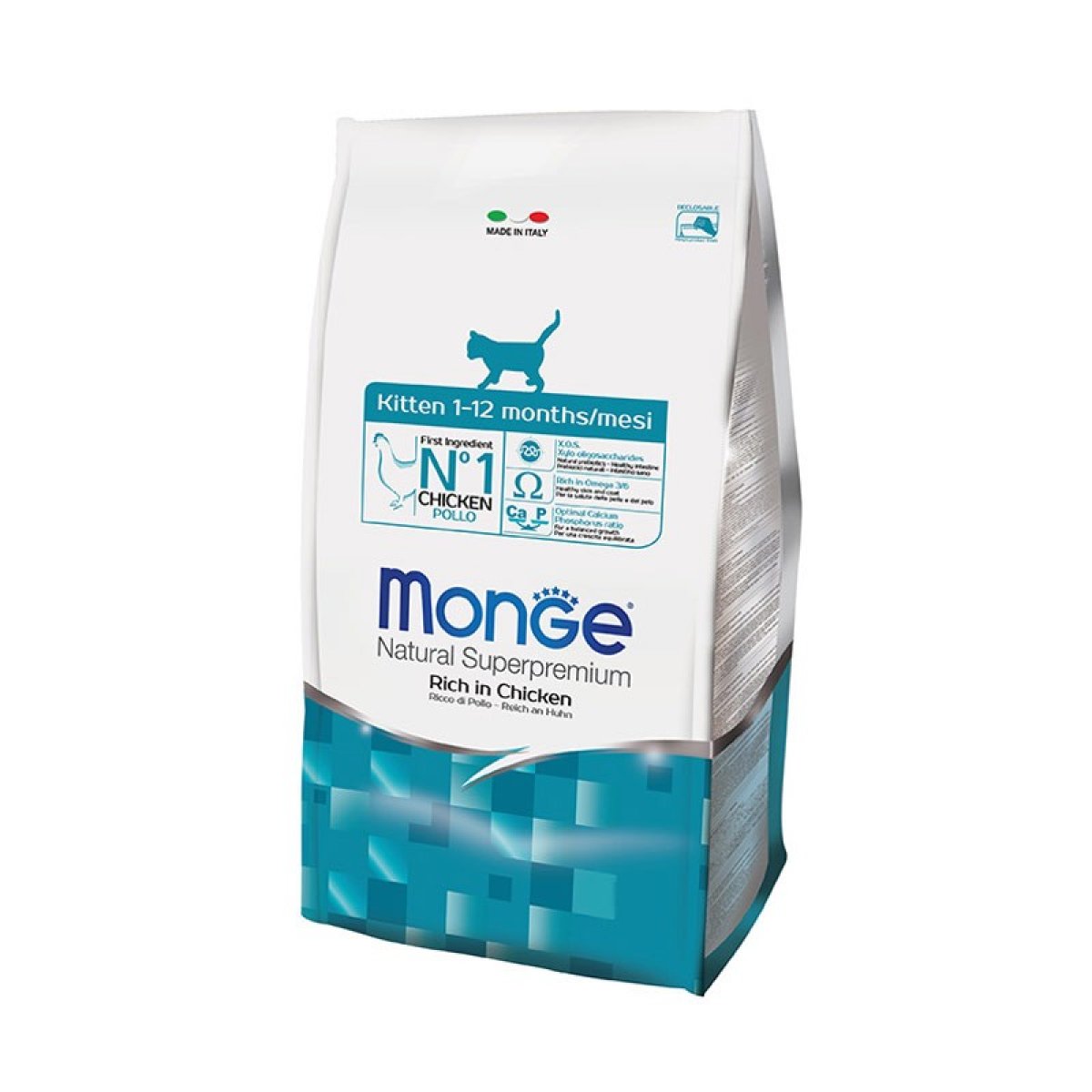 MONGE GATTO SUPERPREMIUM KITTEN POLLO 10KG