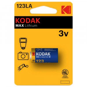 BATTERIE Kodak MAX Litio 123LA (1 pezzo)