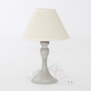 LAMPADA abat-jour grigio h31