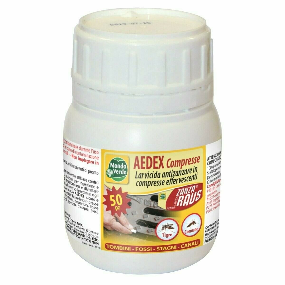 LARVICIDA ZANZARE 50COMPRESSE