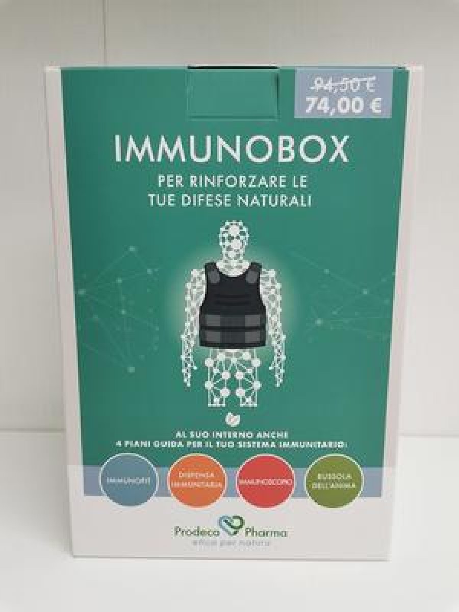 GSE IMMUNOBOX ADULTI - Prodeco Pharma Il Kit ADULTI, valido per un mese, contiene: 60 compresse GSE Immunobiotic + 36 flaconcini GSE Symbiotic.