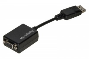 ADATTATORE DISPLAYPORT MASCHIO A VGA FEMMINA CM 15