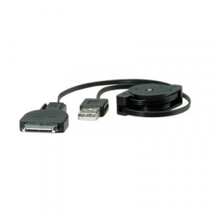CAVO RETRATTILE USB TIPO A MASCHIO - TIPO MICRO B PER GALAXY MASCHIO, 0.7 MT.