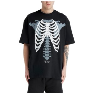 Phobia Archive T-Shirt Skeleton Tee Black white