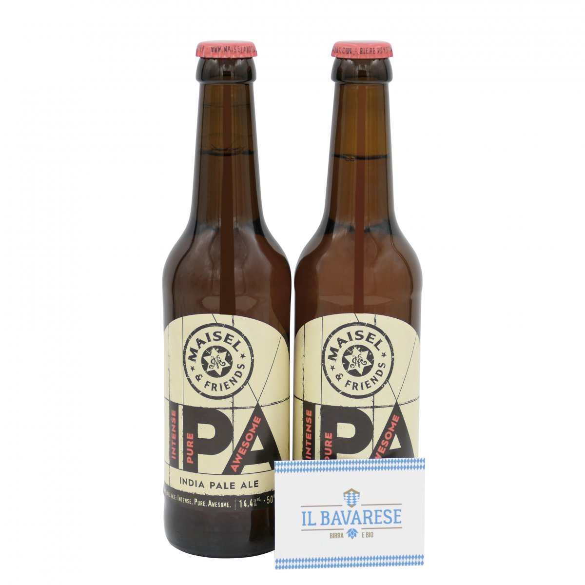 Birra Maisel IPA Birra India Pale Ale Chiara non pastorizzata e non filtrata