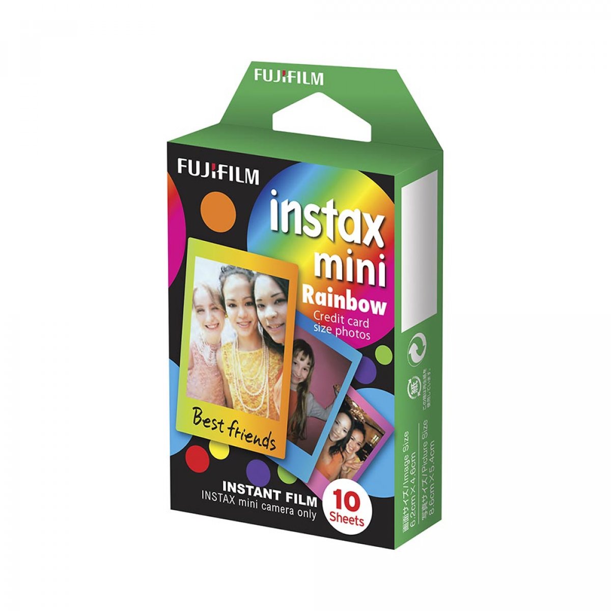 Pellicola RAINBOW per FUJIFILM instax mini (10 foto) Pellicola per foto istantanee