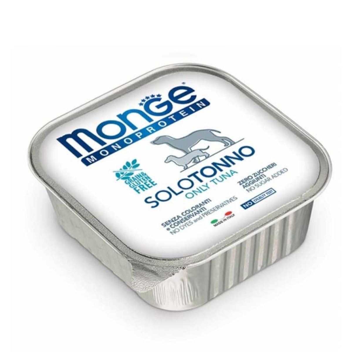 MONGE CANE MONOPROTEICO 100% SOLO TONNO PATE' 150GR