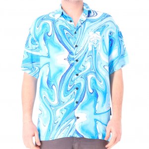 Mushroom camicia beach wear viscosa leggera e fresca