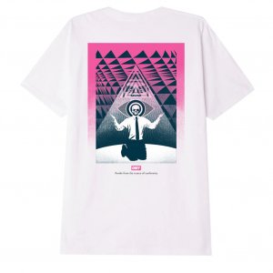 Obey T-Shirt Conformity trance White