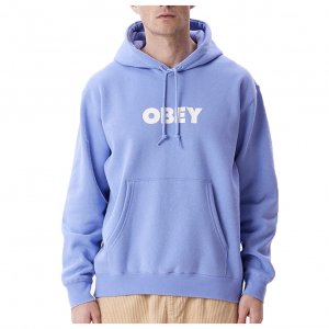 OBEY Felpa con cappuccio bold premium hood digital violet