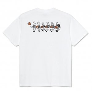 Polar Skate Co. T-Shirt Basketball Tee White