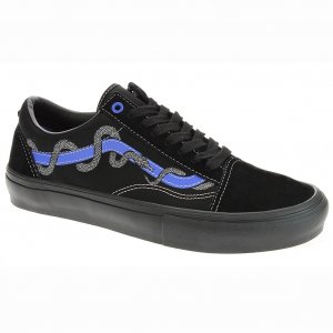 VANS OLD SKOOL PRO BREANA GEERING SCARPA SPORTIVA BLACK BLUE