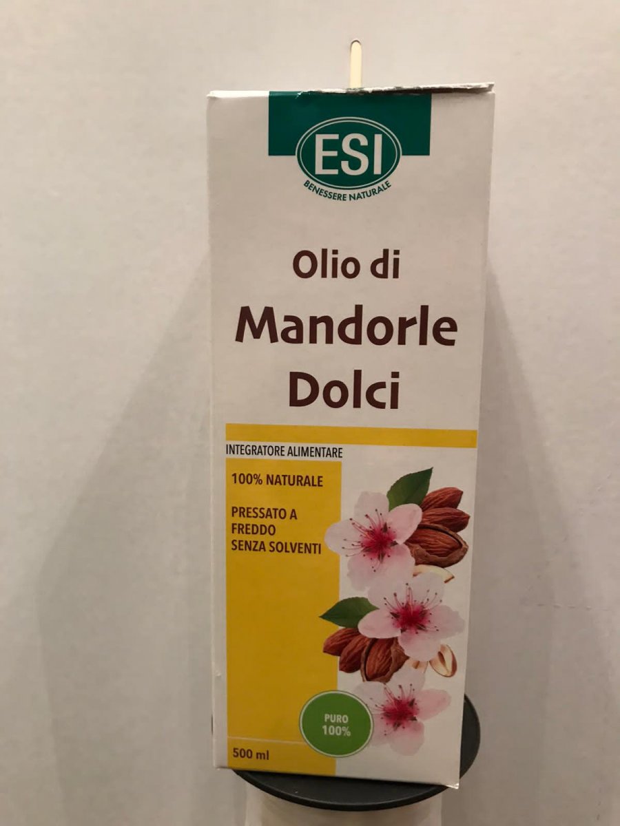 OLIO DI MANDORLE DOLCI 500ML SPREMUTO A FREDDO